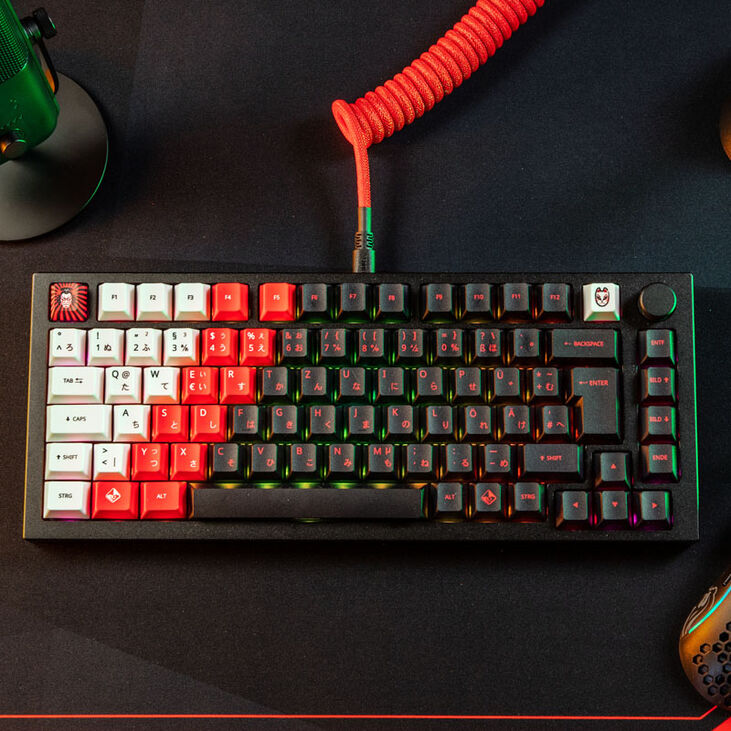 GMMK Pro ISO Custom Keyboard Configurator - Dark Shogun image number 1