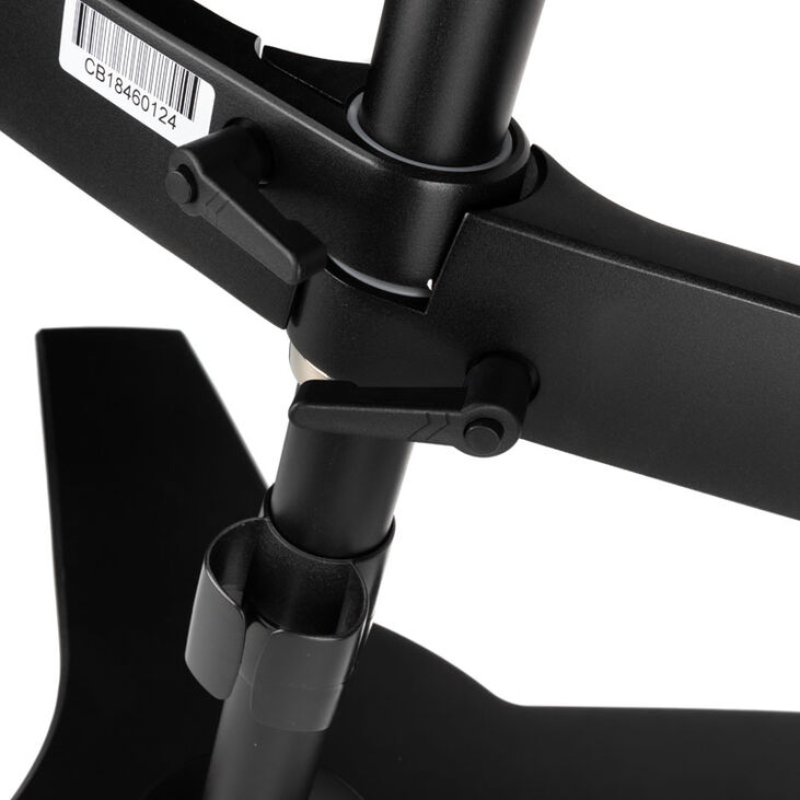 SilverStone SST-ARM23BS-L - Dual Monitorarm - schwarz image number 5