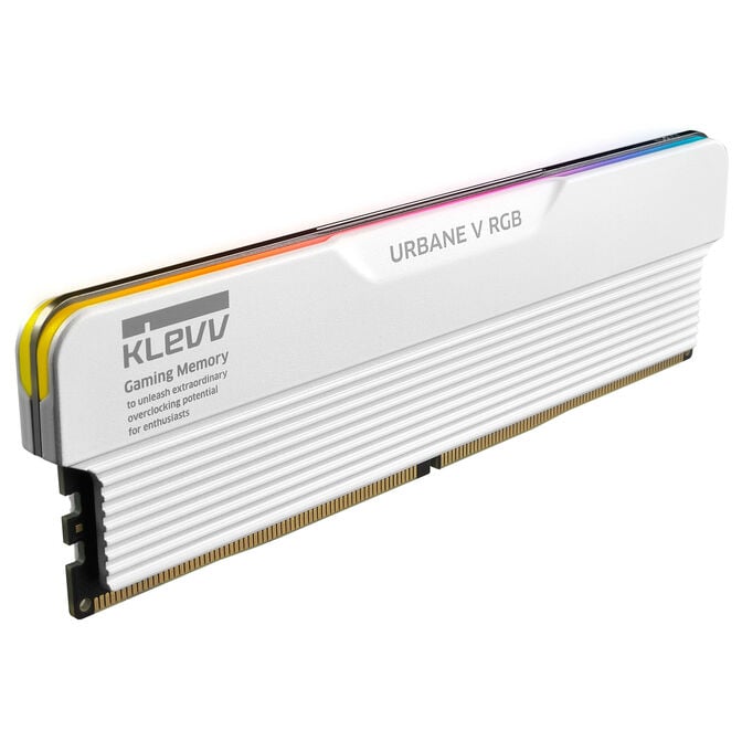 KLEVV URBANE V RGB DDR5-6000 RAM, CL28, XMP 3.0 & EXPO - 32 GB Dual-Kit, wei&szlig; image number 6