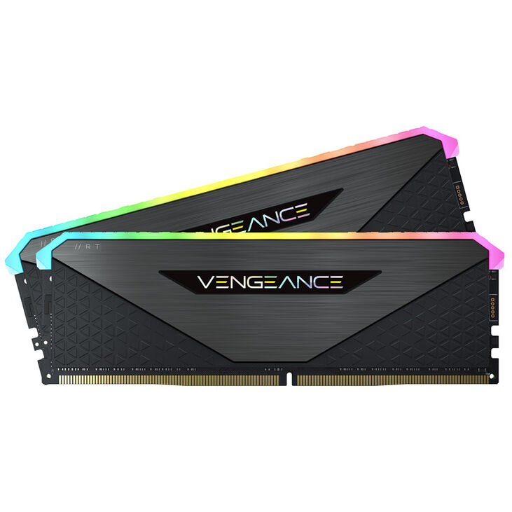 Corsair Vengeance RGB RT DDR4-3600 RAM, CL18, XMP - 16 GB Dual-Kit, schwarz image number 1