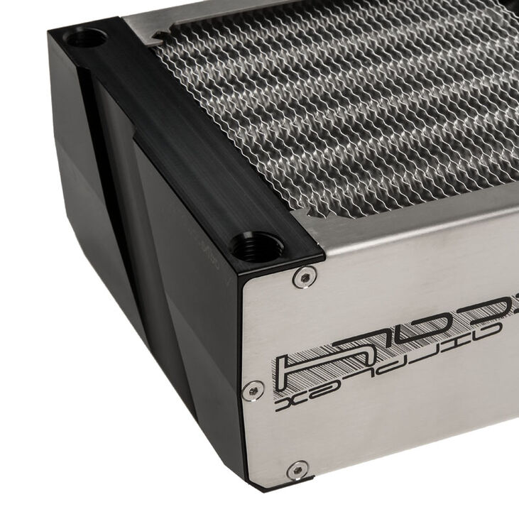 aqua computer airplex radical 4/480mm - Aluminium image number 4
