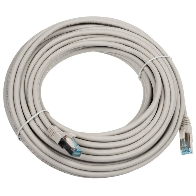InLine Patchkabel Cat.6A, S/FTP (PiMf), 500MHz, grau - 15m image number 1
