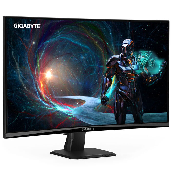 GIGABYTE GS27QCA, 27-inch QHD Curved Monitor, 180Hz, VA Panel, Adaptive-Sync image number 1