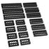 Corsair Premium Kabelkamm Combo Kit (Gen 4) - schwarz image number null