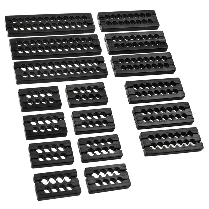 Corsair Premium Kabelkamm Combo Kit (Gen 4) - schwarz image number 0