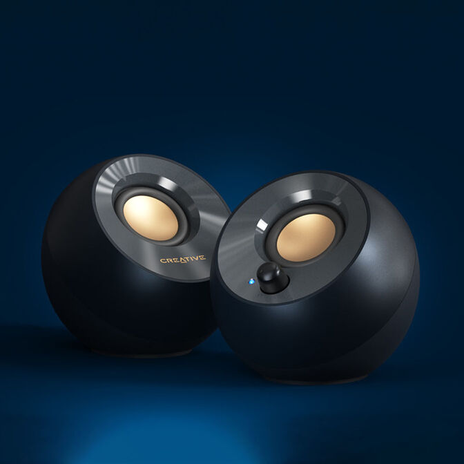 Creative Pebble V2 - 2.0 Speaker - Black image number 6
