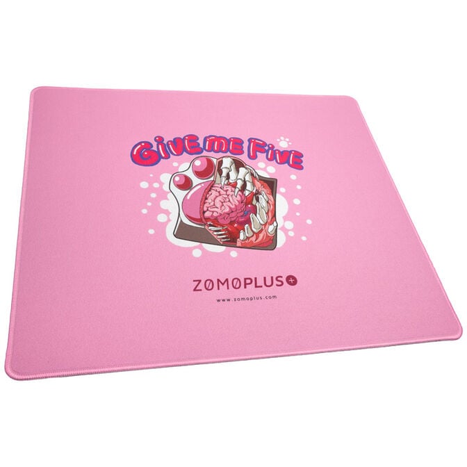 ZOMOPLUS Give Me Five Gaming Mouse Pad, 500x420mm - pink image number 0