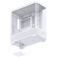 Jonsbo TK-5 PC Case, Mid Tower, ATX, Tempered Glass - white image number null