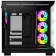 Thermaltake View 380 XL WS ARGB PC Case, Mid Tower, ATX, ARGB, Tempered Glass - Black image number null