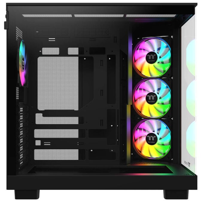 Thermaltake View 380 XL WS ARGB PC Case, Mid Tower, ATX, ARGB, Tempered Glass - Black image number 8