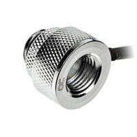 Alphacool Eiszapfen temperature sensor G1/4 male/male with female adapter - chrome