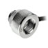 Alphacool Eiszapfen Temperatursensor G1/4 IG/IG mit AG Adapter - chrome image number null
