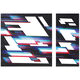 Stealkey Customs Lian Li O11D XL Folienset - Glitch