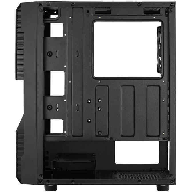 Aerocool Menace Saturn RGB Midi-Tower, Tempered Glass - schwarz image number 6