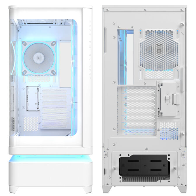 ASUS Prime AP304 ARGB PC Case, Mid Tower, ATX, ARGB, Tempered Glass &ndash; white image number 12