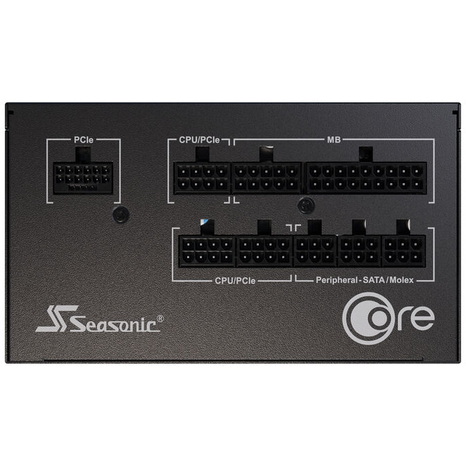 Seasonic Core GX 80 PLUS Gold Netzteil, modular, ATX 3.1, PCIe 5.1 - 750 Watt, schwarz image number 4