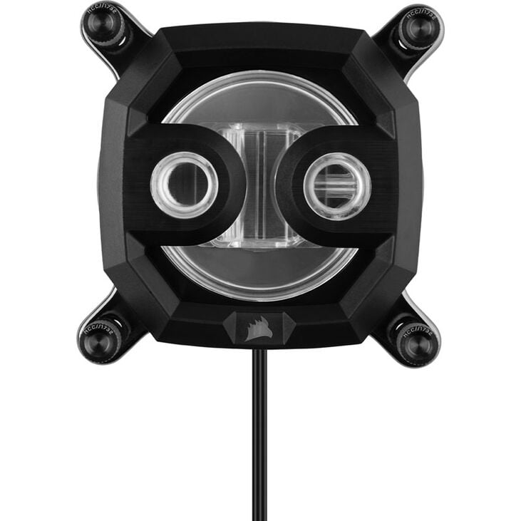 Corsair Hydro X Series XC7 RGB PRO CPU Wasserblock LGA 1200/1700, AM4/AM5 - schwarz image number 1