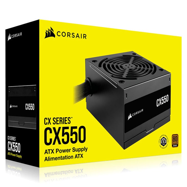 Corsair CX Series CX550 Netzteil 80 PLUS Bronze - 550 Watt image number 6