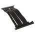 Raijintek Paxx Vertikale PCI-Slot-Blende + PCIe x16 Riser Flachband-Kabel, 20cm image number null
