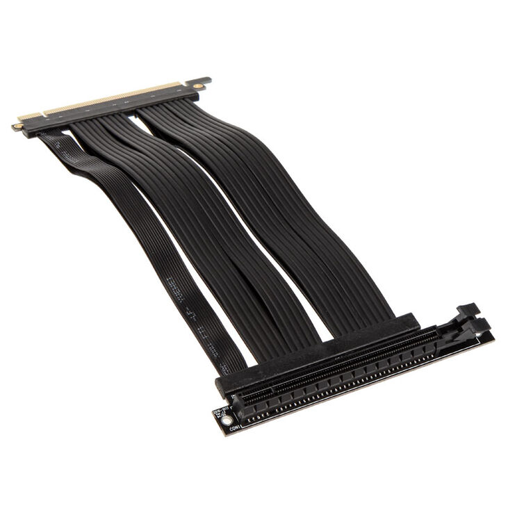 Raijintek Paxx Vertikale PCI-Slot-Blende + PCIe x16 Riser Flachband-Kabel, 20cm image number 2