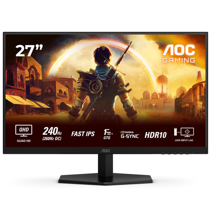 AOC Q27G42ZE 27 Zoll WQHD Gaming Monitor, 240Hz, IPS, Adaptive Sync image number 0