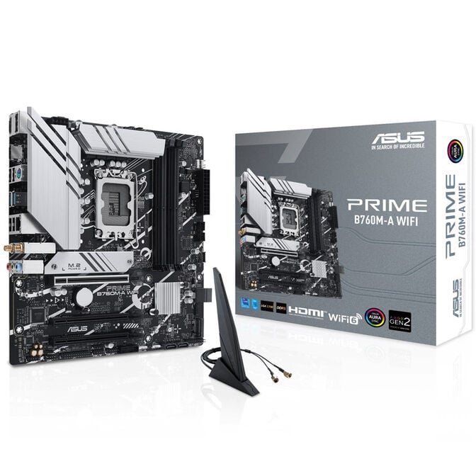 ASUS Prime B760M-A WIFI, Intel B760 motherboard, socket 1700, DDR5 image number 0