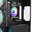 Thermaltake View 380 TG ARGB PC Case, Mid Tower, ATX, ARGB, Tempered Glass - Black image number null