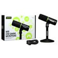 Shure MV6 USB Gaming Microphone, USB-C - black image number null