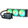 TRYX PANORAMA 360 ARGB AiO Wasserk&uuml;hlung, 3D-AMOLED-Display - 360mm, schwarz