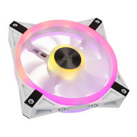 Corsair iCUE QL120 RGB PWM L&uuml;fter - 120mm, wei&szlig;