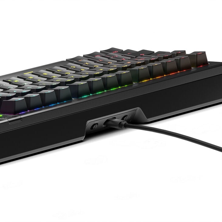 Glorious GMMK 3 Pro 75 % Custom Gaming-Tastatur - Pre-Built, ISO (DE), Fox Switches, schwarz image number 3