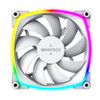 Montech AX120 PWM ARGB L&uuml;fter - 120mm, wei&szlig; image number null