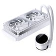 Jonsbo TH-240 AiO Wasserk&uuml;hlung, ARGB, Segmentanzeige - 240mm, wei&szlig; image number null