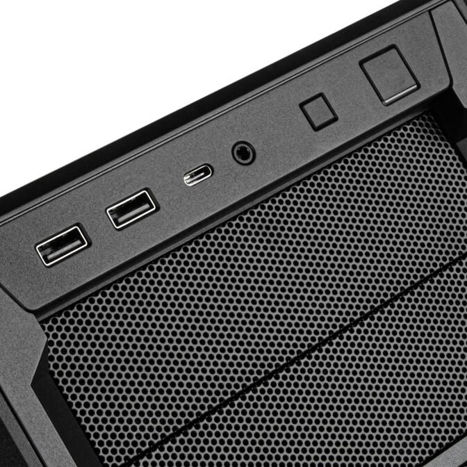 SilverStone SST-SED1-B Seta D1 Mid Tower - Black image number 3