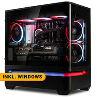 King Mod Systems Powered by ASUS Gaming-PC BattleReady Plus, AMD Ryzen 7 7800X3D, RX 9070 XT - Fertig-PC mit Windows
