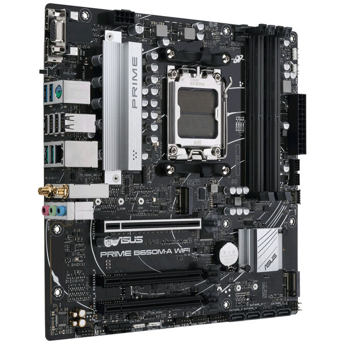 ASUS Prime B650M-A WiFi, AMD B650 Mainboard - Sockel AM5, DDR5 image number 2