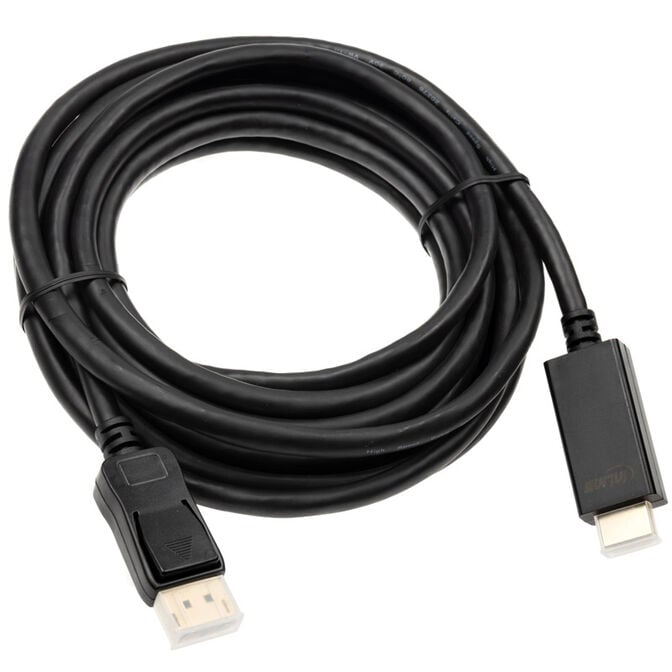 InLine DisplayPort zu HDMI Konverter Kabel, 4K/60Hz, schwarz - 5m image number 1