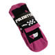Polesetter Sim Socks "Purple Time" - with grips, one size