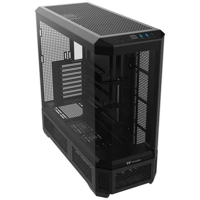 Thermaltake View 600 TG PC-Geh&auml;use, Big-Tower, E-ATX, ARGB, Tempered Glass - schwarz image number 5
