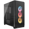 Corsair FRAME 4500X LX-R RGB PC Case, Mid-Tower, E-ATX, Tempered Glass - Black image number null