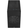 Aerocool Atomic v1 Mid Tower, ARGB, Tempered Glass - Black image number null