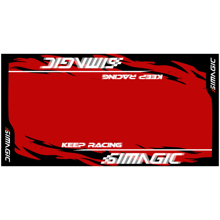 Simagic Carpet - black / red image number 0