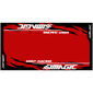Simagic Carpet - black / red