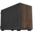 Lian Li DAN Cases B4 Wood Edition PC Case, Micro-ATX - Walnut, Black image number null