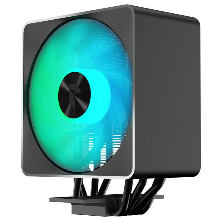 APNX AP1-V CPU Cooler - 120mm, black image number 3