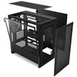 NZXT H3 Flow PC Case, Mid Tower, mATX, Tempered Glass - Black image number null