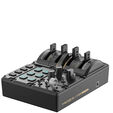 MOZA MTQ Throttle Quadrant, modular throttle panel, RGB - black image number null