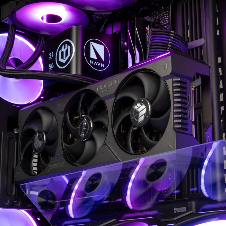 Gaming PC Shadow Oasis, AMD Ryzen 7 9800X3D, NVIDIA GeForce RTX 5080 image number 5