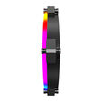 Montech RX120 PWM ARGB Reverse L&uuml;fter - 120mm, schwarz image number null