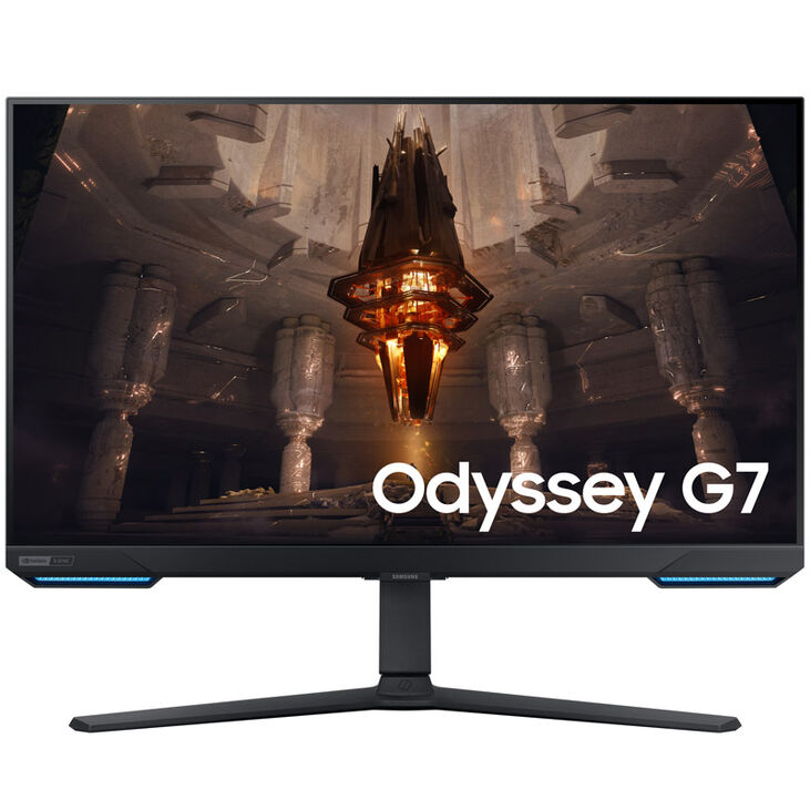Samsung Odyssey G7 G70B, 32 inch Gaming Monitor, 144 Hz, IPS, G-SYNC Compatible image number 2